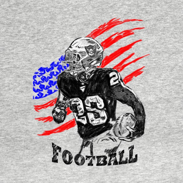 American Football by Illustro Art